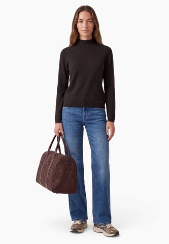 Street One Studio Langarm Pullover mit Turtle Neck in Braun