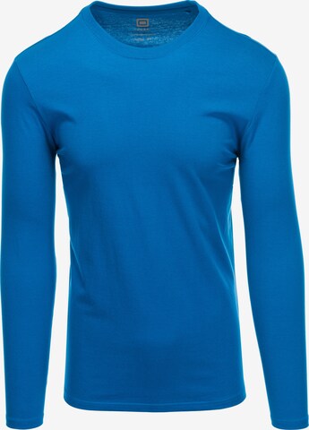 Ombre Shirt in Blue: front