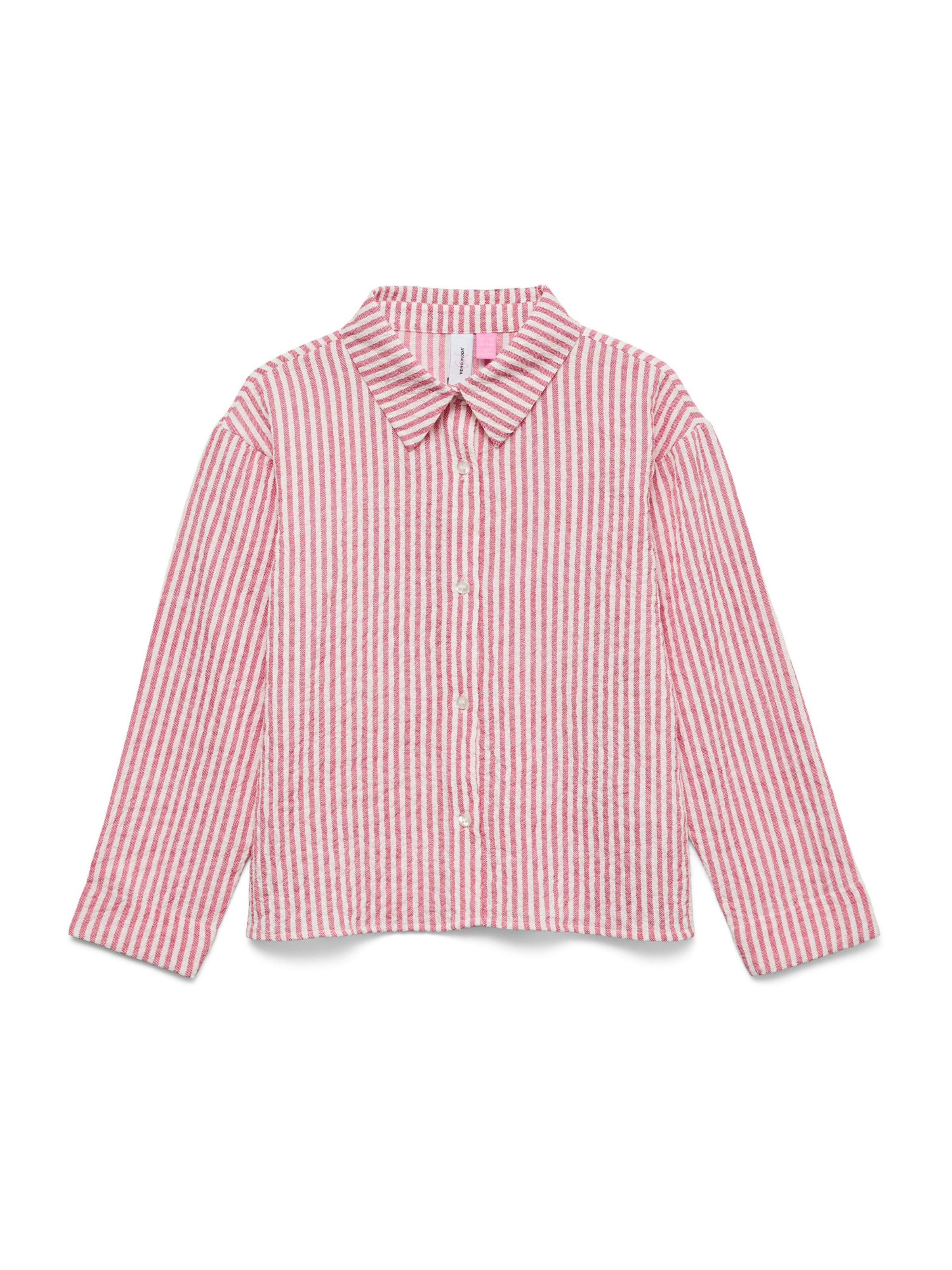 Vero Moda Girl Bluse 'VMANNIE' in Pink: Vorderseite