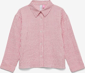 Vero Moda Girl Pusero 'VMANNIE' värissä vaaleanpunainen: etupuoli