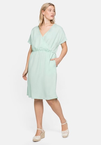 SHEEGO Dress in Green: front