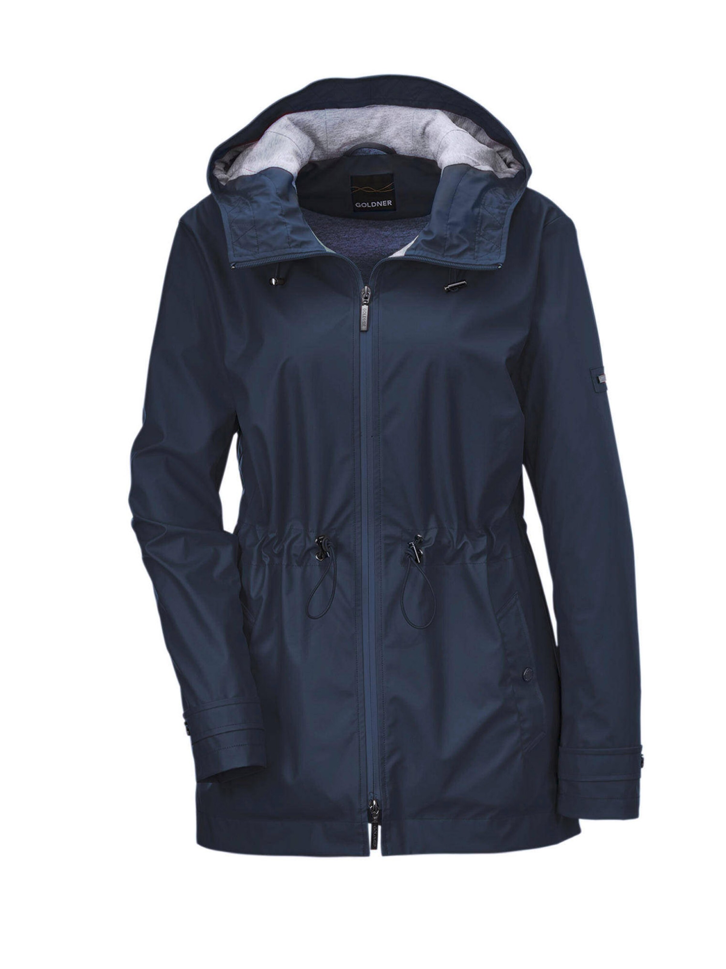 Goldner Funktionsjacke in Blau: Vorderseite