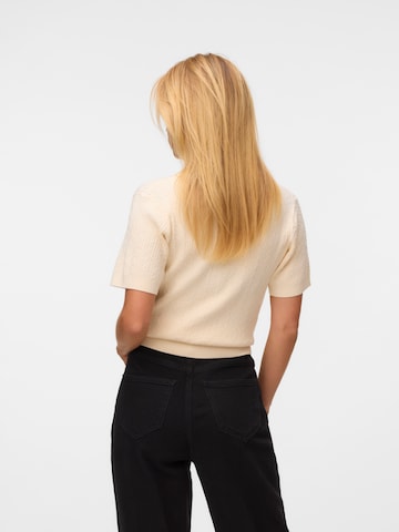 VERO MODA Sweater in Beige