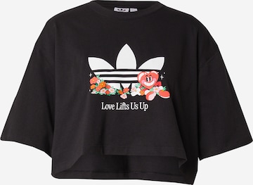 ADIDAS ORIGINALS - Camiseta 'NELSON' en negro: frente