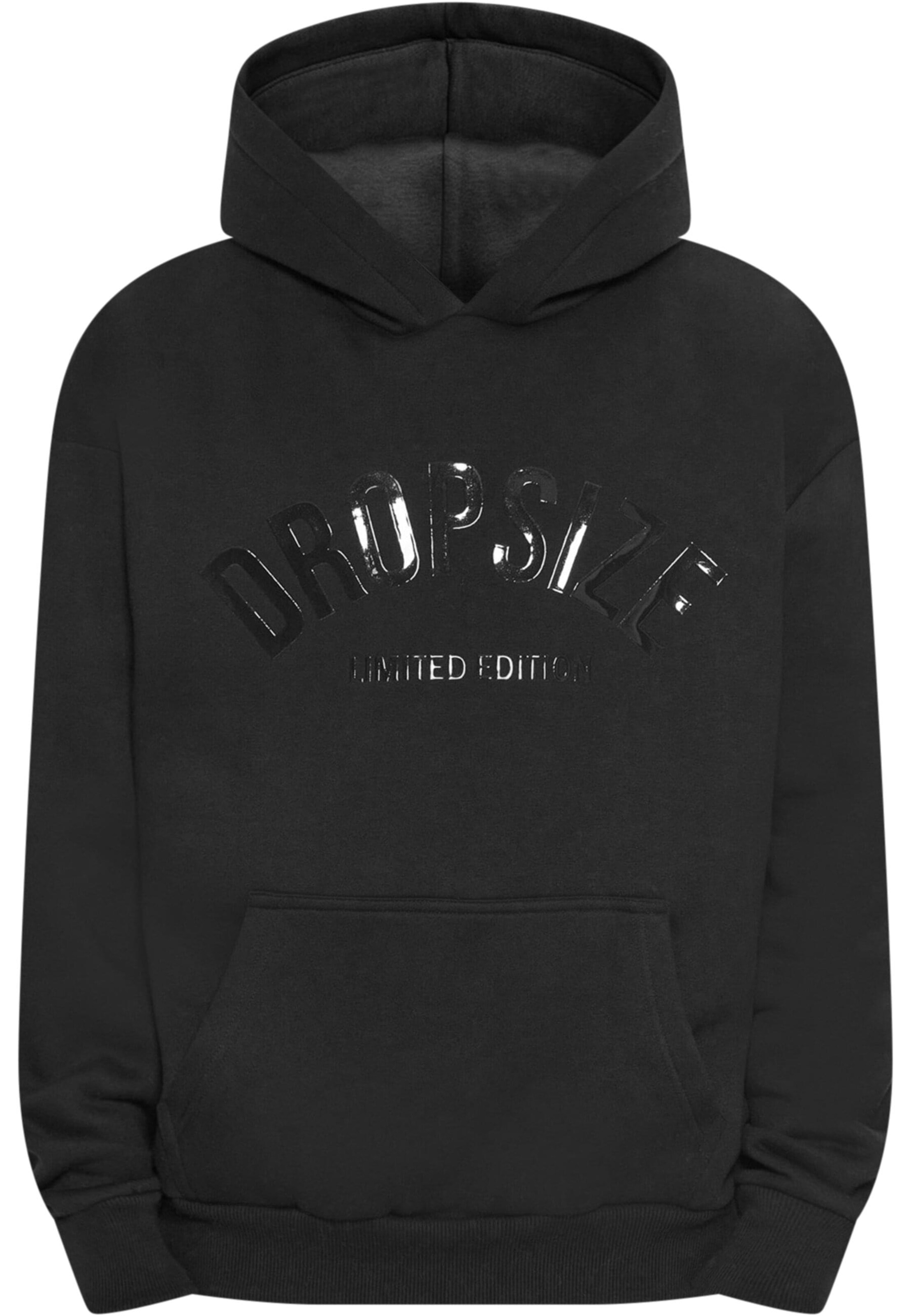 Dropsize Sweatshirt i sort: forside