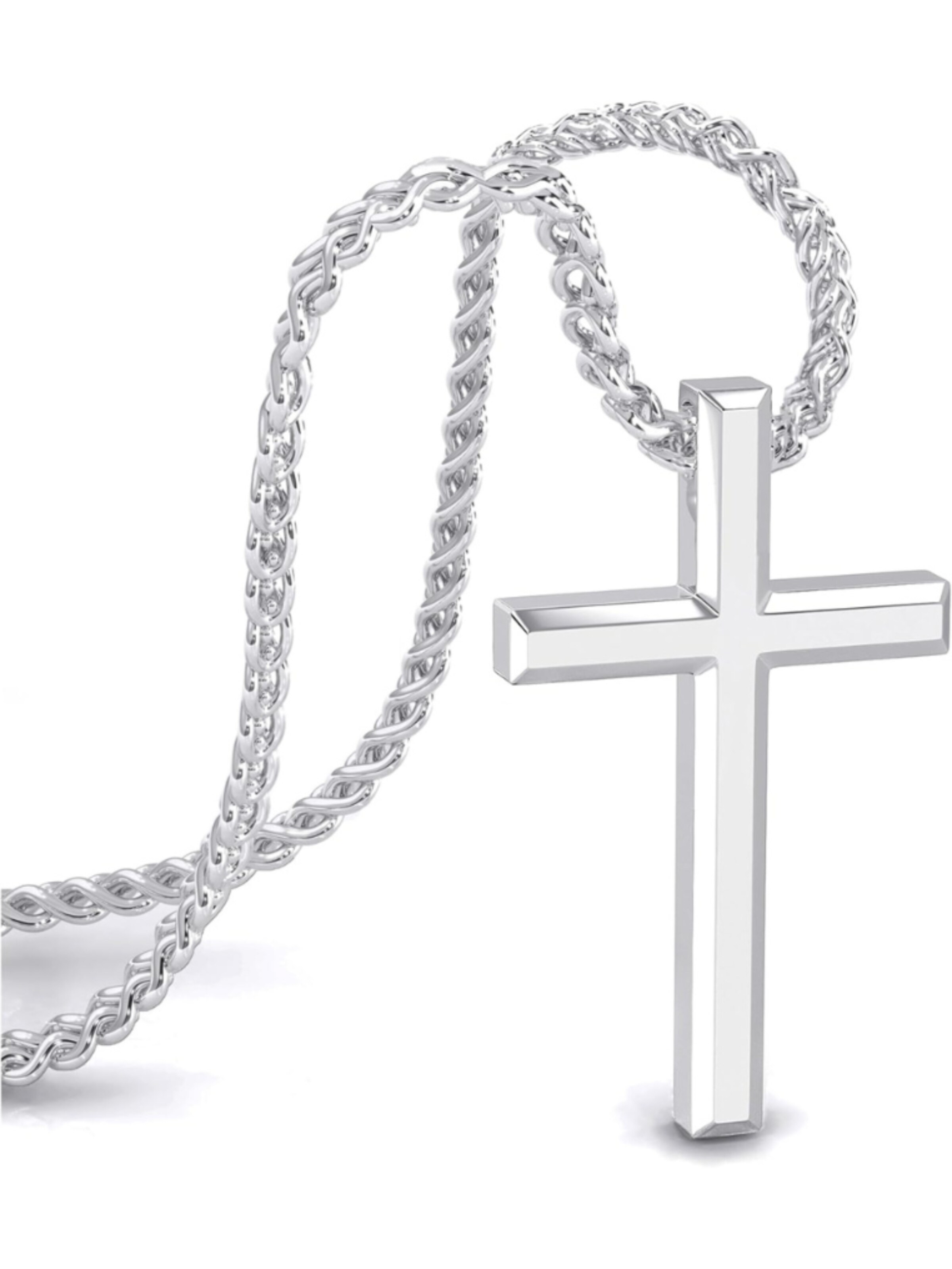 Chaîne 'Destiny' SERASAR en argent : devant