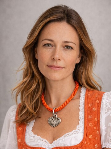 Allgäu Rebell Necklace 'Franzi' in Red