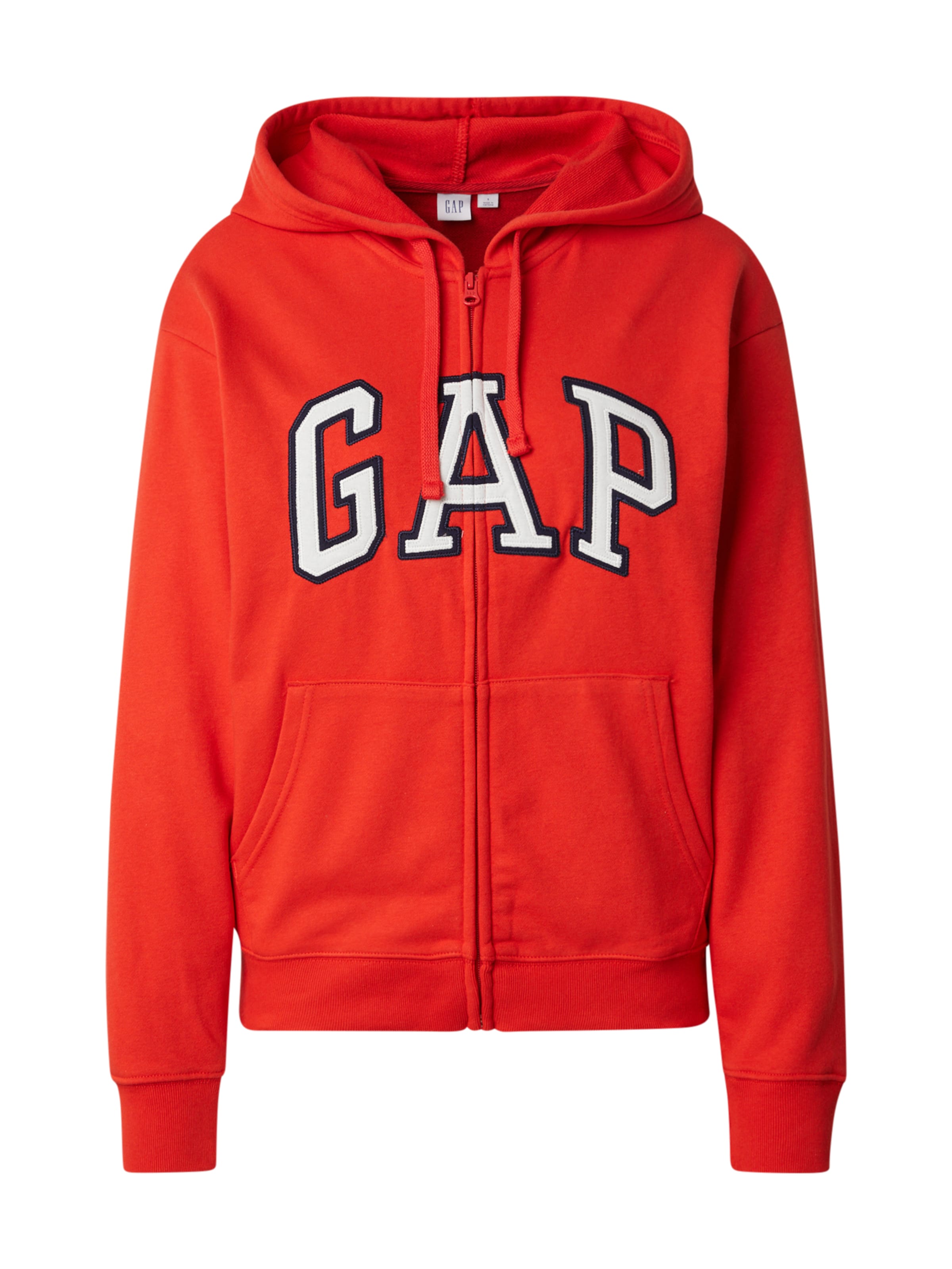 GAP Sweatjacke 'HERITAGE' in Rot: Vorderseite
