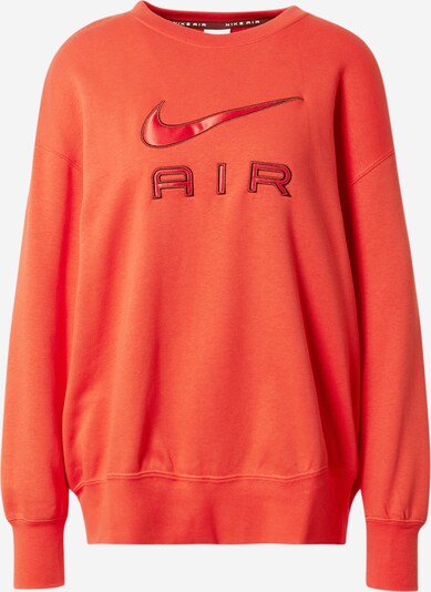 NIKE Sweatshirt in braun / hellrot, Produktansicht