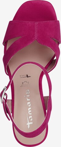 TAMARIS Sandalen met riem in Roze