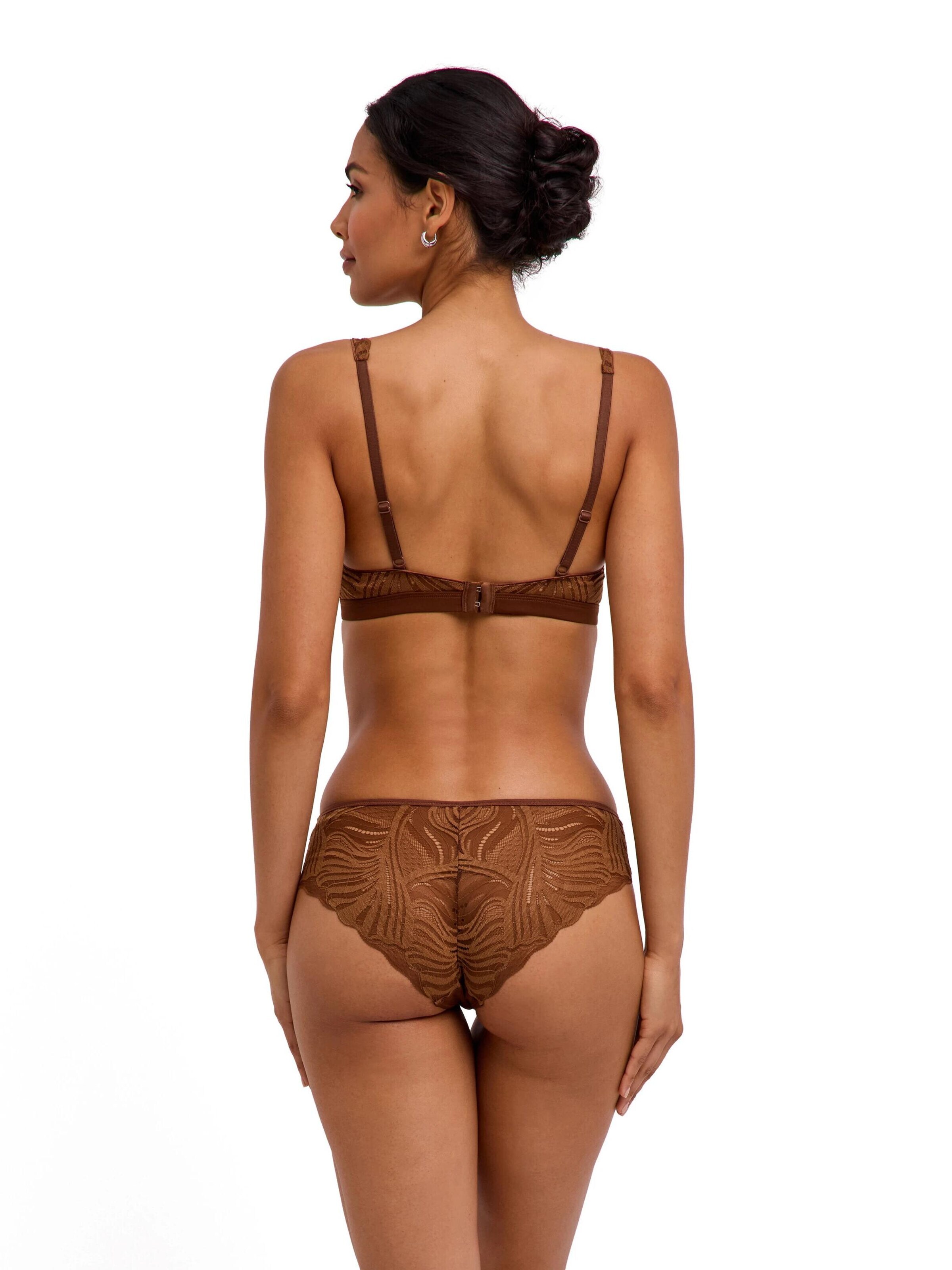 FALKE Bralette Bra in Brown
