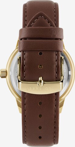 Ted Baker Analog Watch 'Albertt Tb Timeless' in Brown