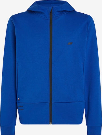 TOMMY HILFIGER Zip-Up Hoodie in Blue: front