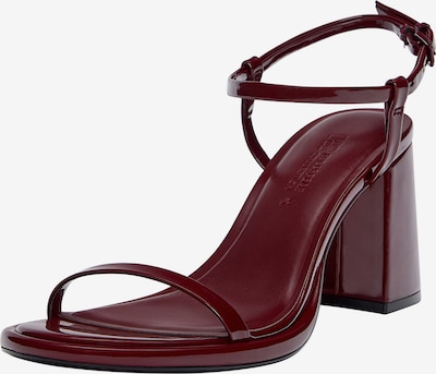Pull&Bear Sandale in kastanienbraun, Produktansicht
