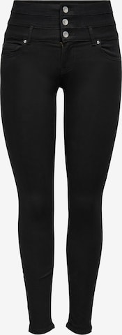 Skinny Jeans 'Royal' de la ONLY pe negru: față