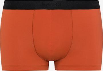 Hanro Boxer shorts ' Micro Touch ' in Orange: front