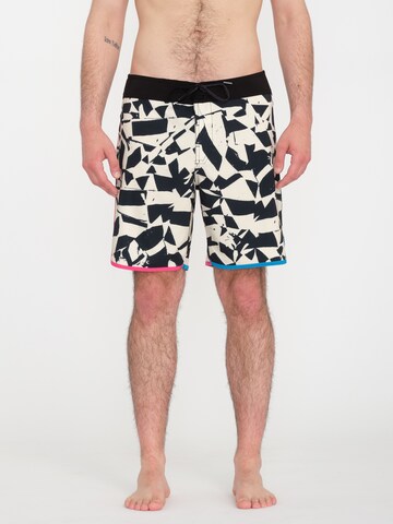 Volcom Swimming Trunks 'LIDO PRINT SCALLOP MOD 19 ' in Mixed colors: front
