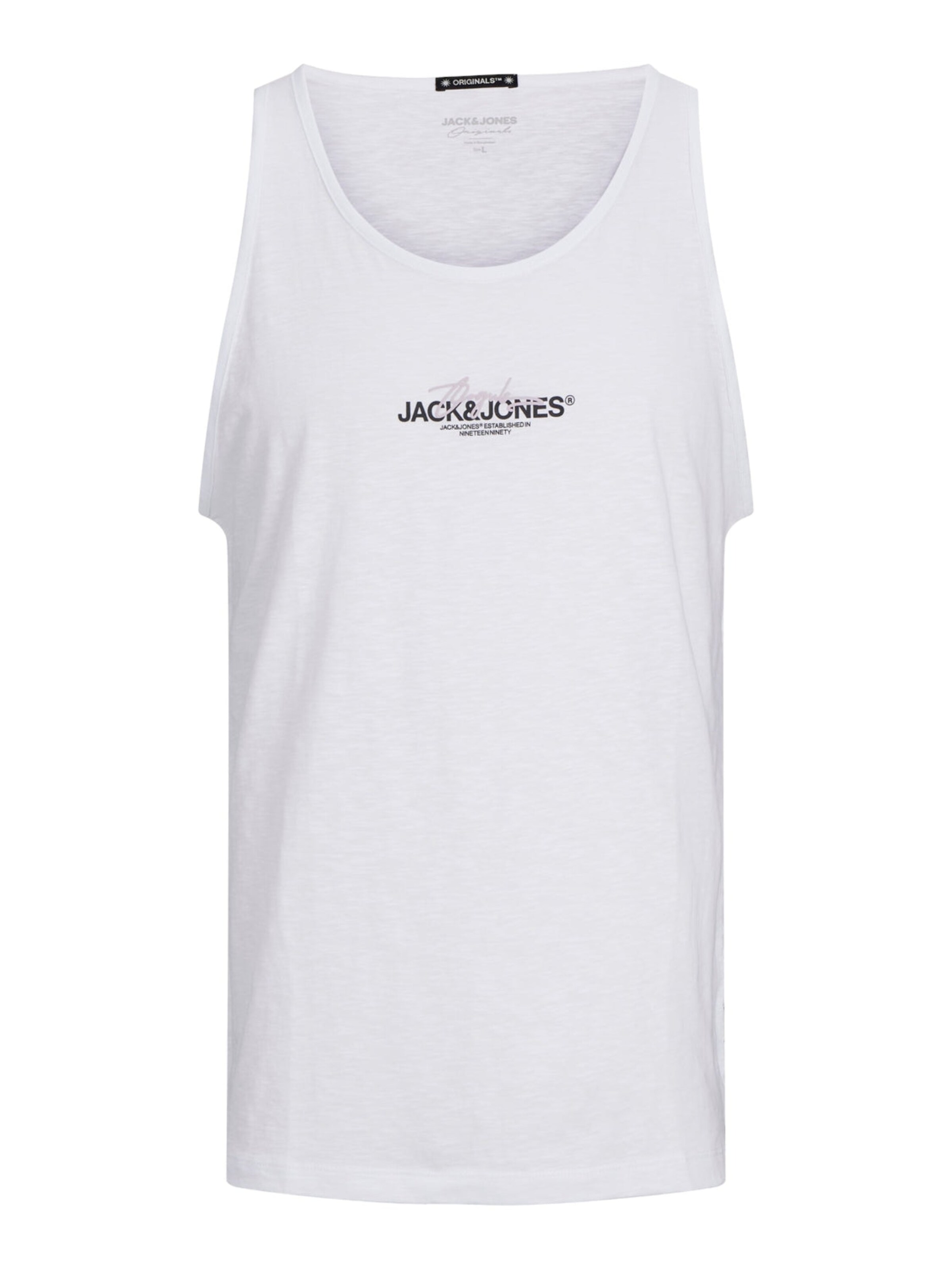 JACK & JONES Shirt 'JORARUBA' in White: front