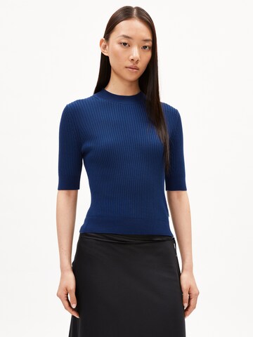 ARMEDANGELS Shirt ' SILJIAA ' in Blauw: voorkant
