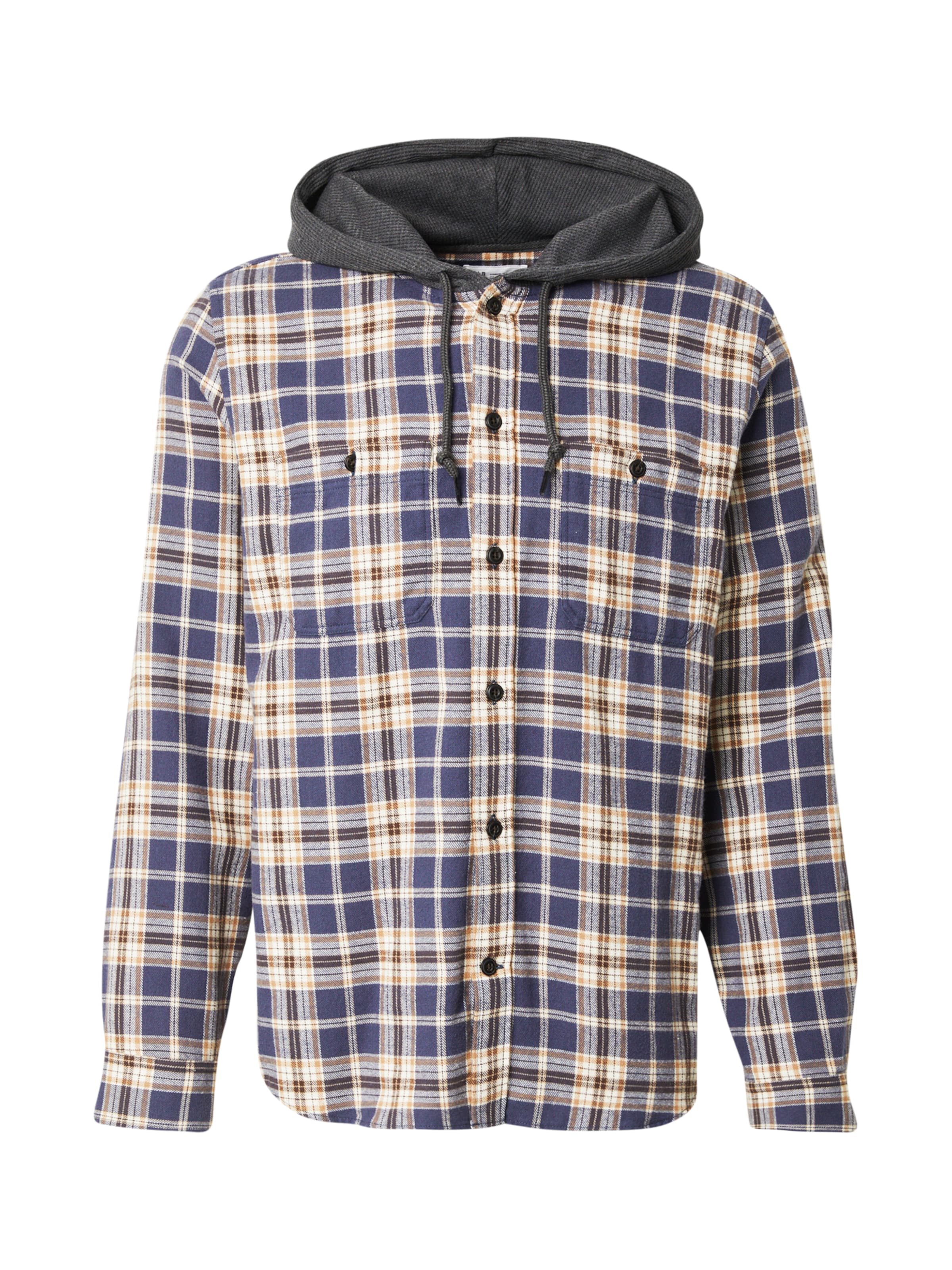 GAP Regular fit Button Up Shirt in Blue: front