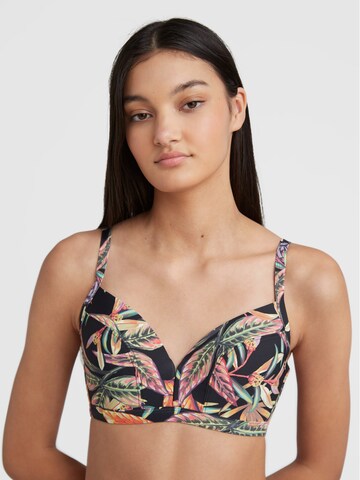 O'NEILL T-shirt Bikini Top 'Panama' in Black: front