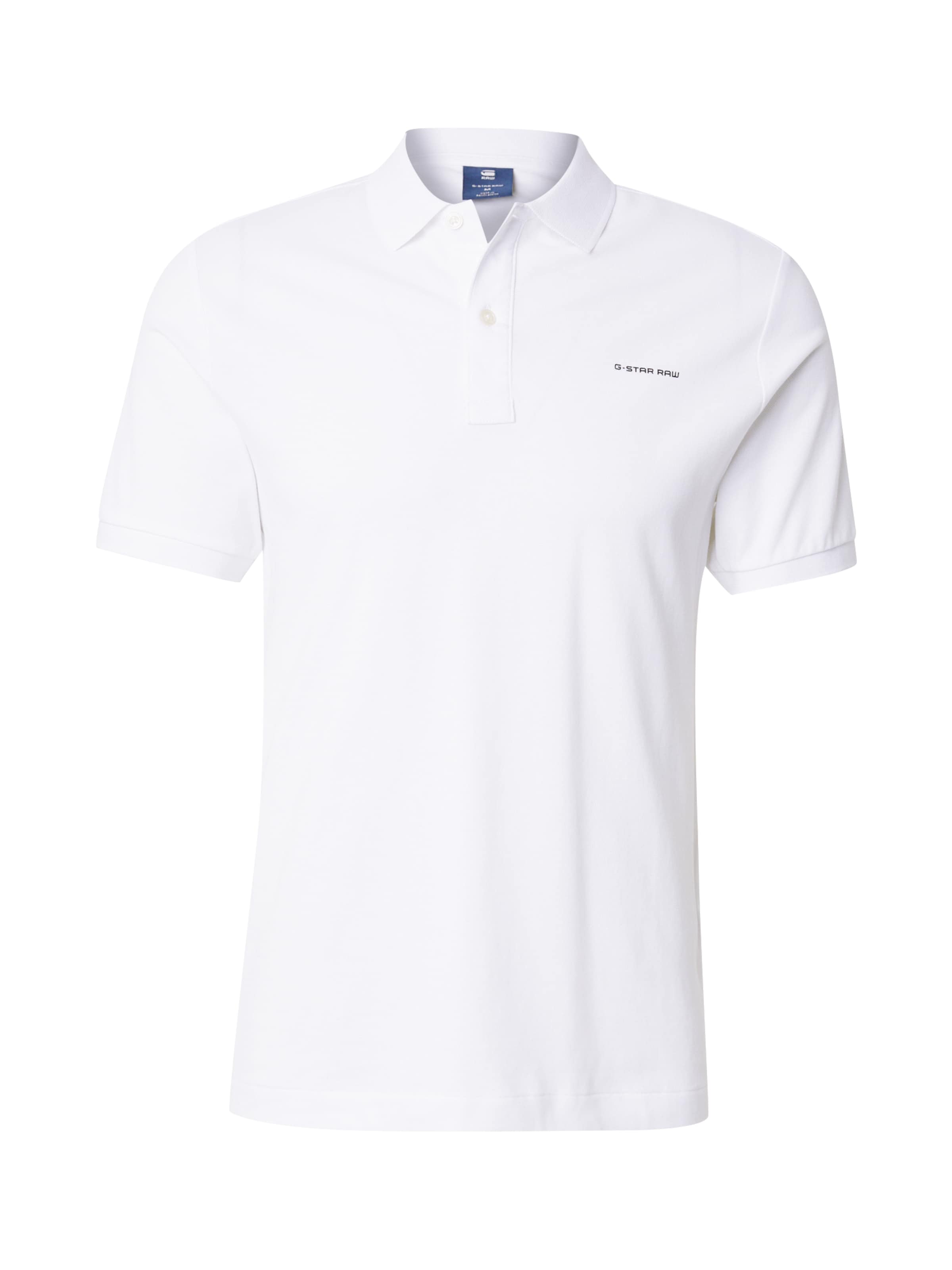 G-STAR Póló 'Oluv' - fehér: elől