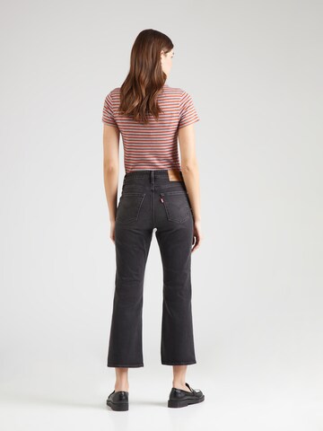 LEVI'S ® Bootcut Jeans '725 AUTHENTIC' in Schwarz