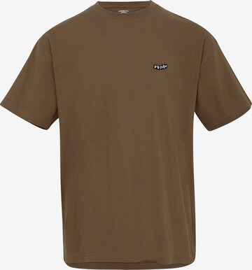 T-Shirt 'PISTOL STONE LSE SST' Volcom en marron : devant