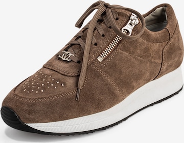 Baskets basses VITAFORM en gris : devant