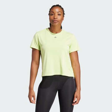 T-shirt fonctionnel ADIDAS PERFORMANCE en vert : devant