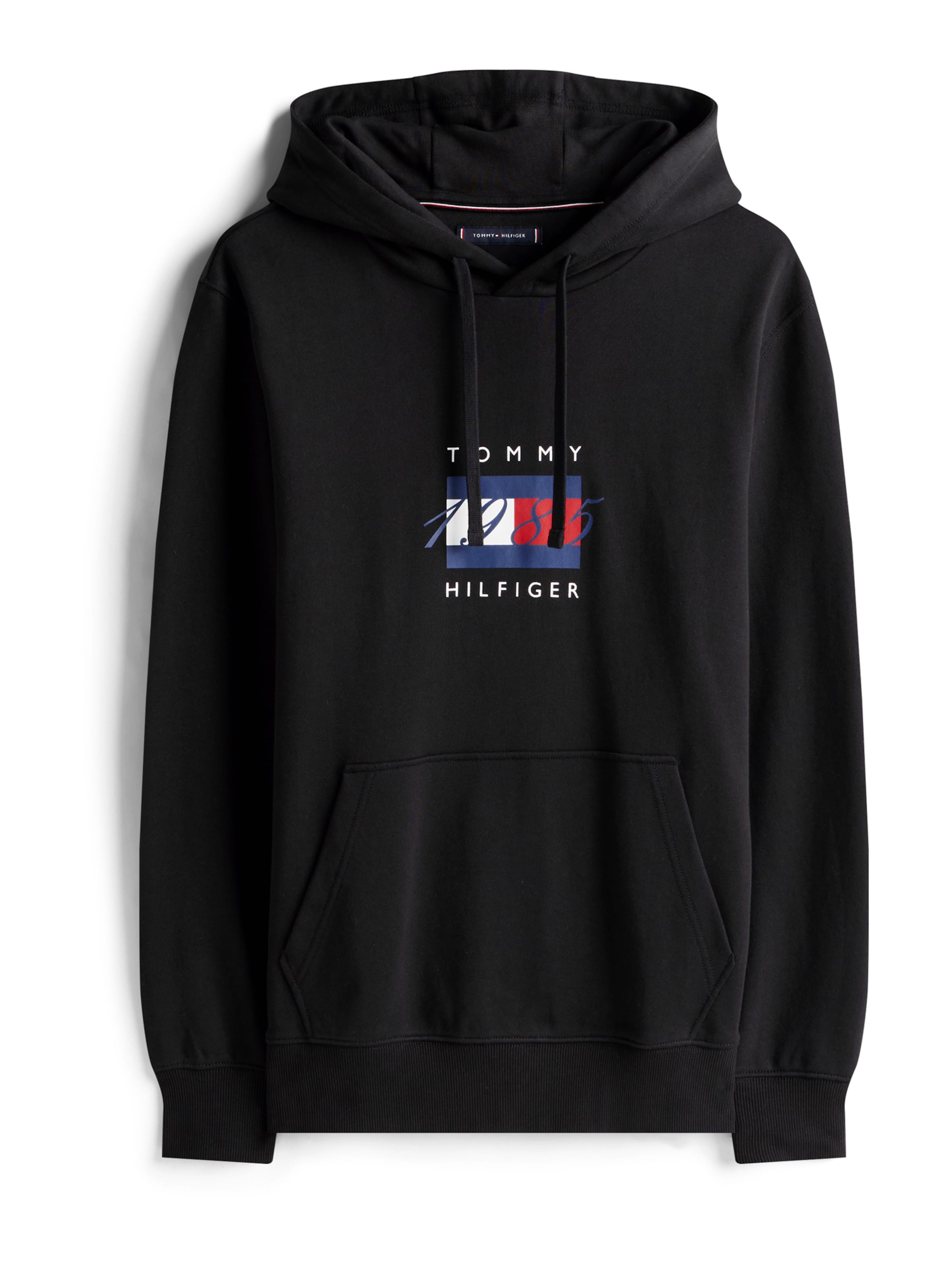 Felpa di TOMMY HILFIGER in nero: frontale