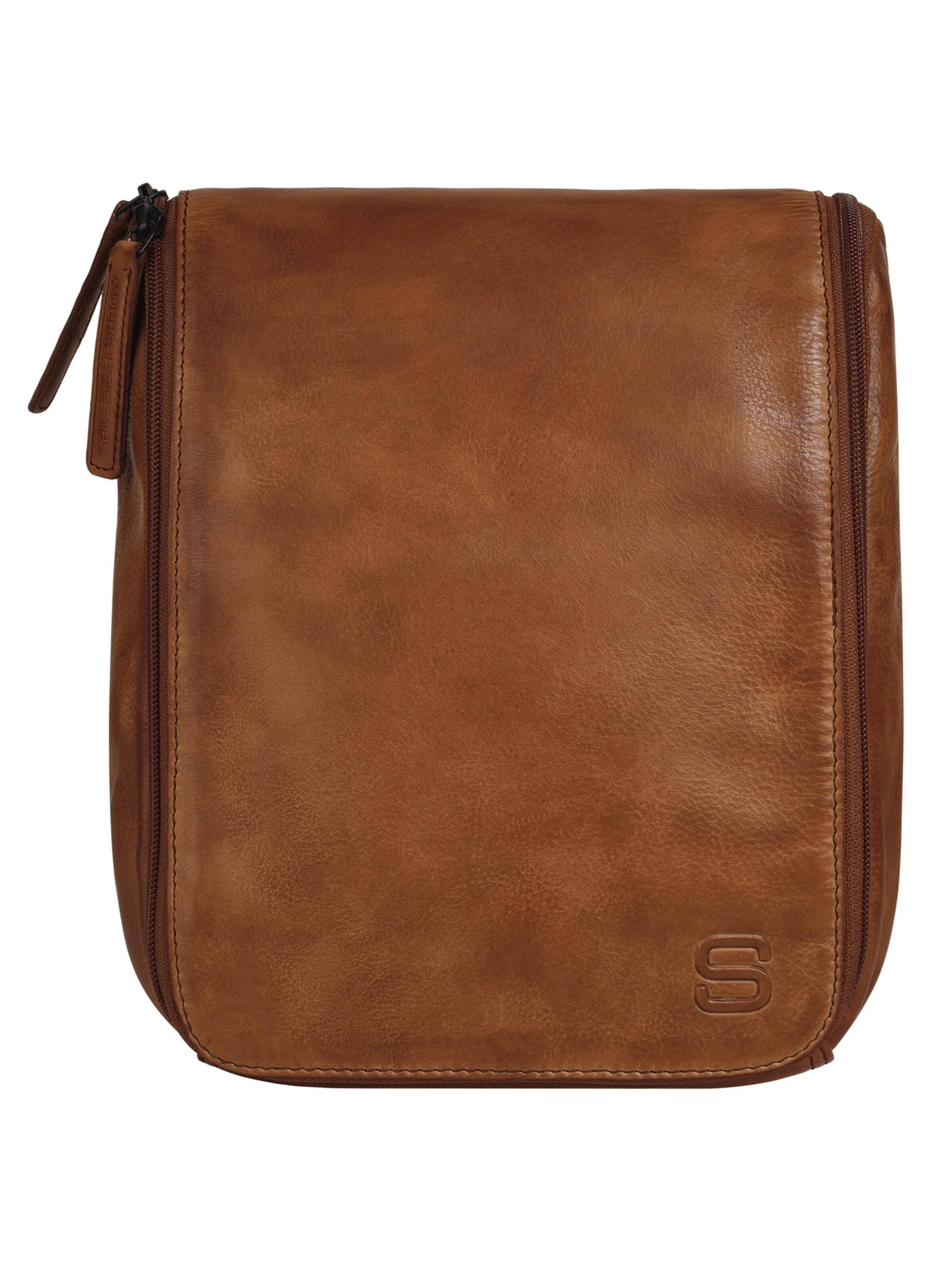 Trousses de toilette Spikes & Sparrow en marron : devant