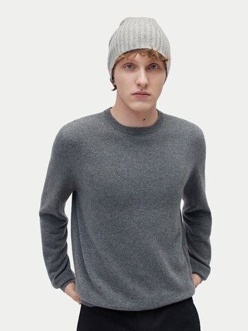 GOBI Cashmere Mütze 'Unisex Cashmere Rib Knit Hat'‌‌‌ in Grau