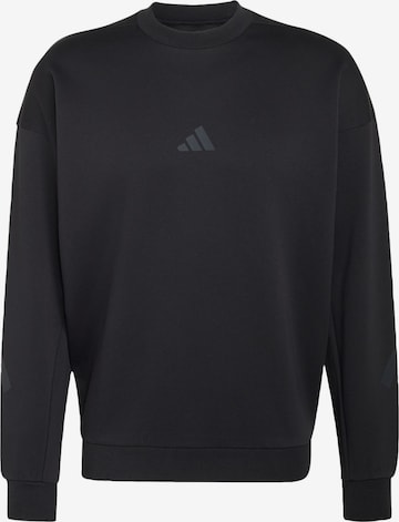 ADIDAS SPORTSWEAR Sportsweatshirt 'Z.N.E' in Zwart: voorkant
