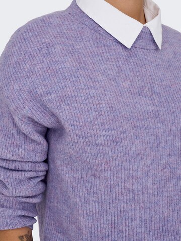 ONLY Пуловер 'Camilla' в лилав