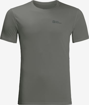 JACK WOLFSKIN Performance Shirt 'PRELIGHT' in Green: front