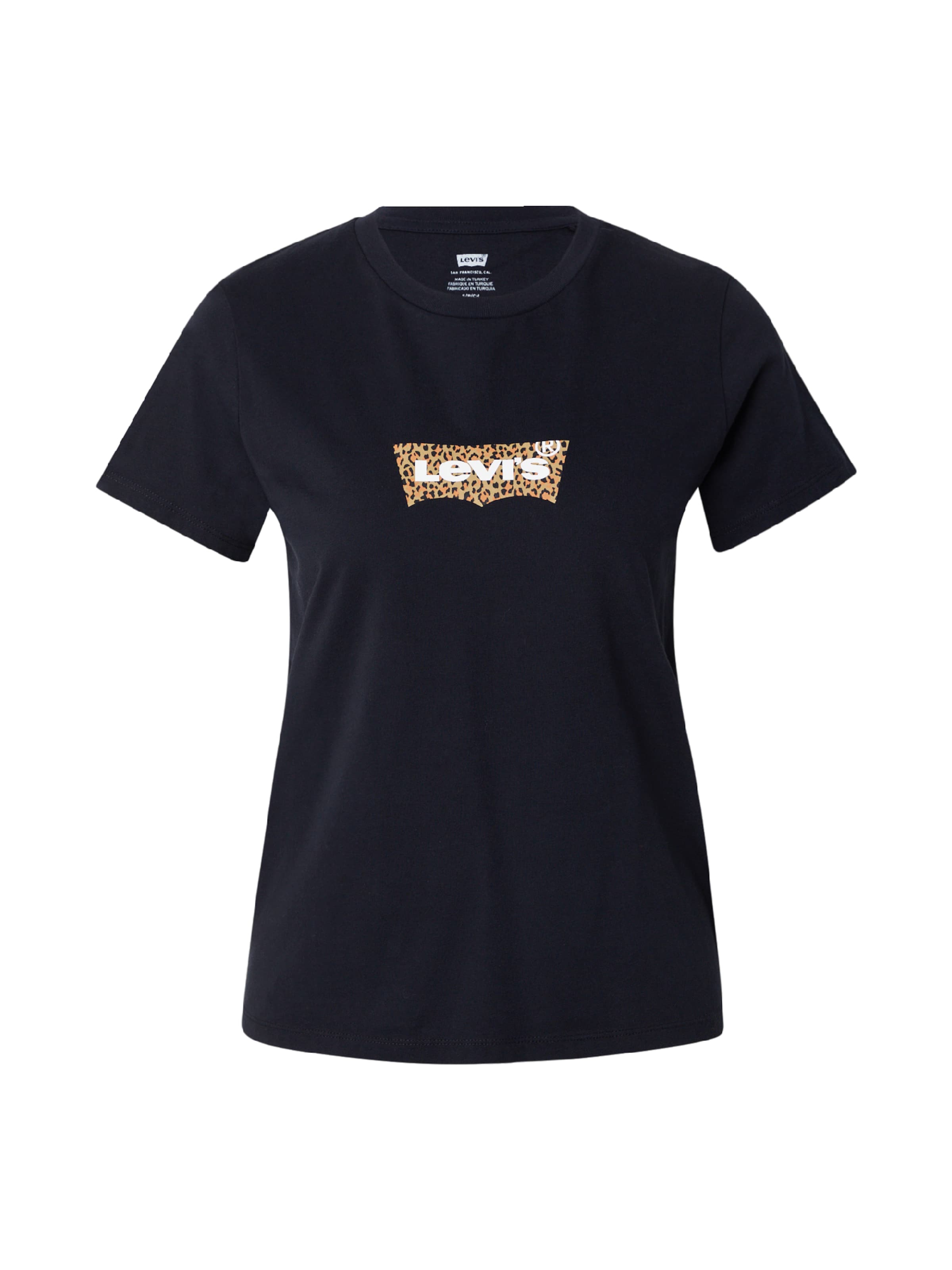 LEVI'S ® Koszulka 'The Perfect' w kolorze czarny: przód