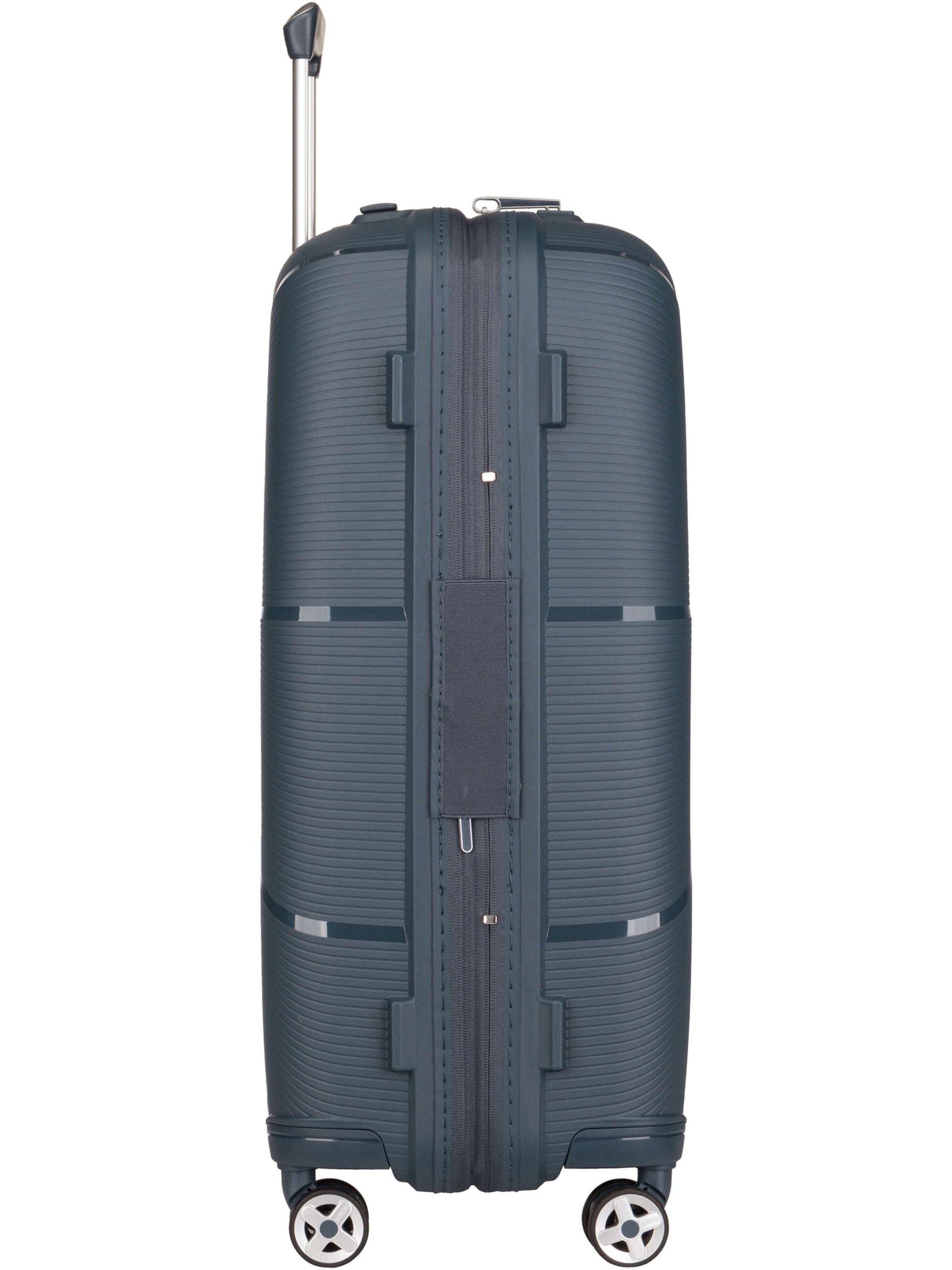 American Tourister Trolley 'Starvibe Spinner 67 EXP' in Blauw