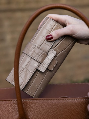 Porte-monnaies 'DEAN CROC' Cheval Firenze en gris