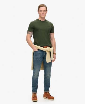 zaļš Superdry T-Krekls: no priekšpuses
