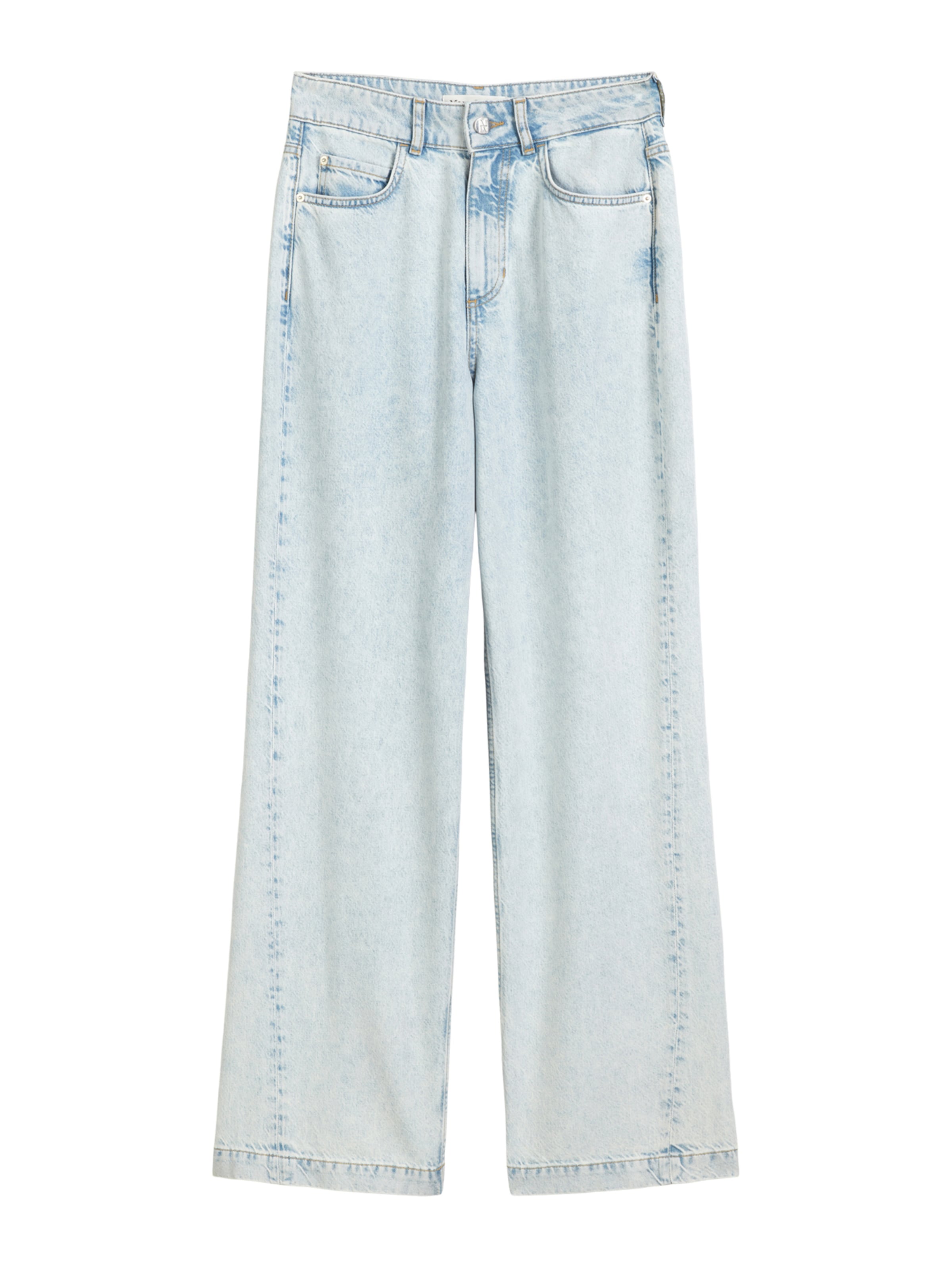 Marc O'Polo Wide Leg Jeans in Blau: Vorderseite