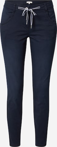 Pantalon TOM TAILOR en bleu : devant