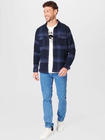 Hailys Men Regular Fit Hemd 'Edson' in Blau