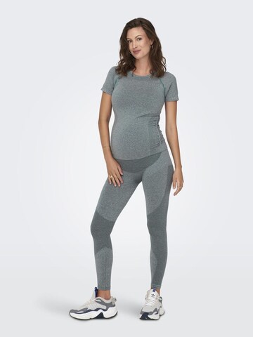 T-shirt fonctionnel Only Maternity en gris