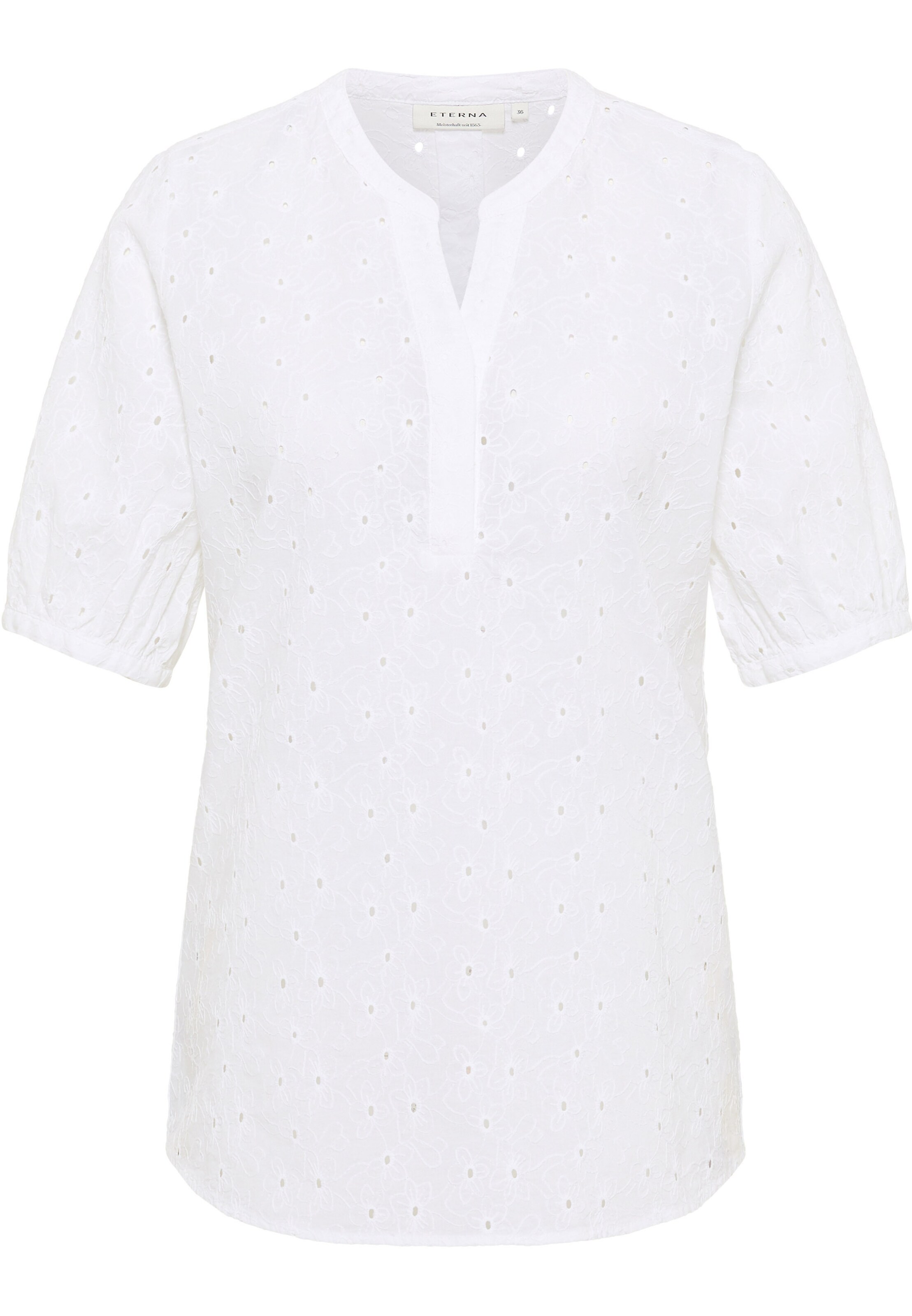 ETERNA Bluse in Weiß: Vorderseite