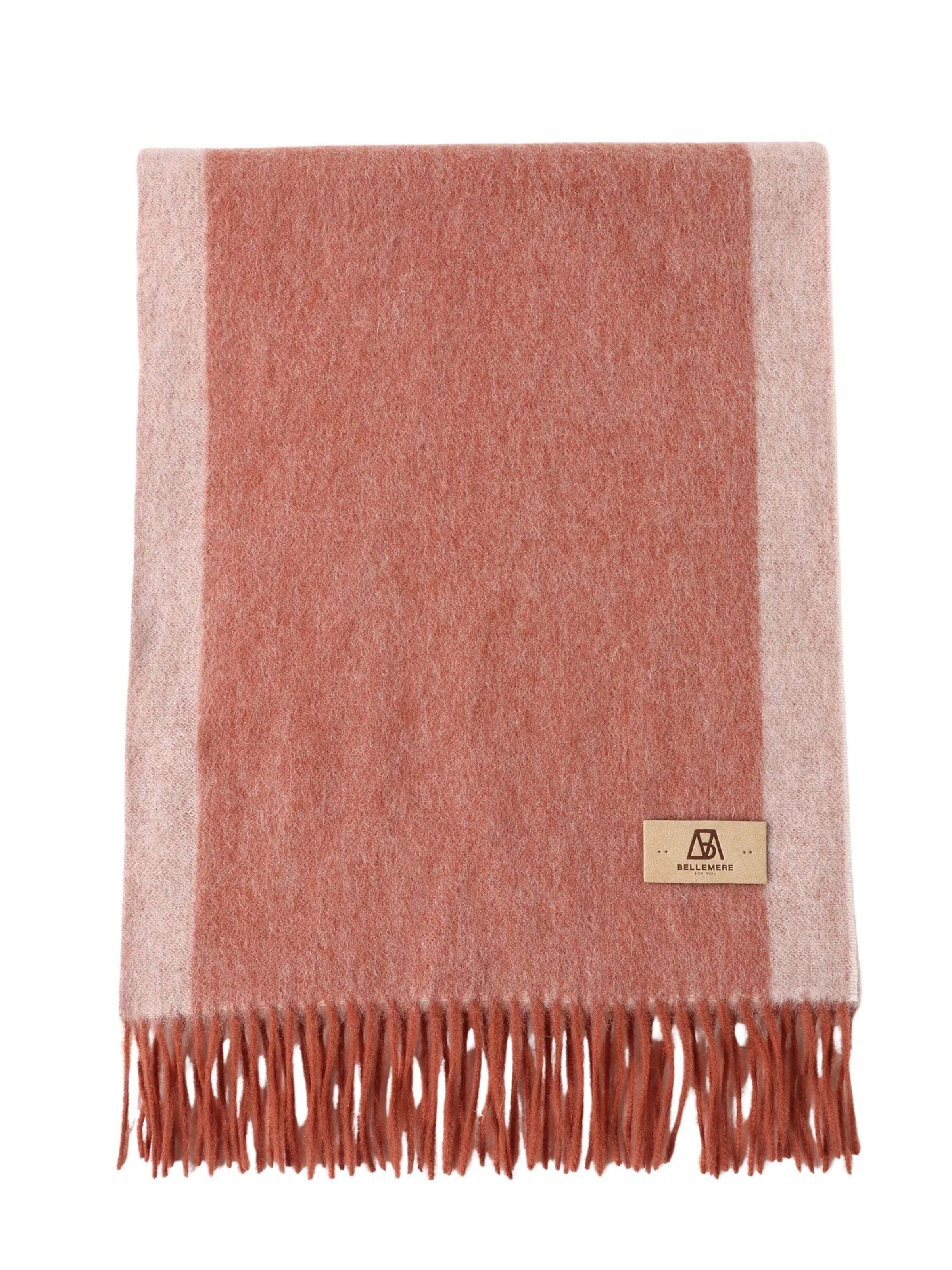 BELLEMERE NEW YORK Schal in Pink: Vorderseite