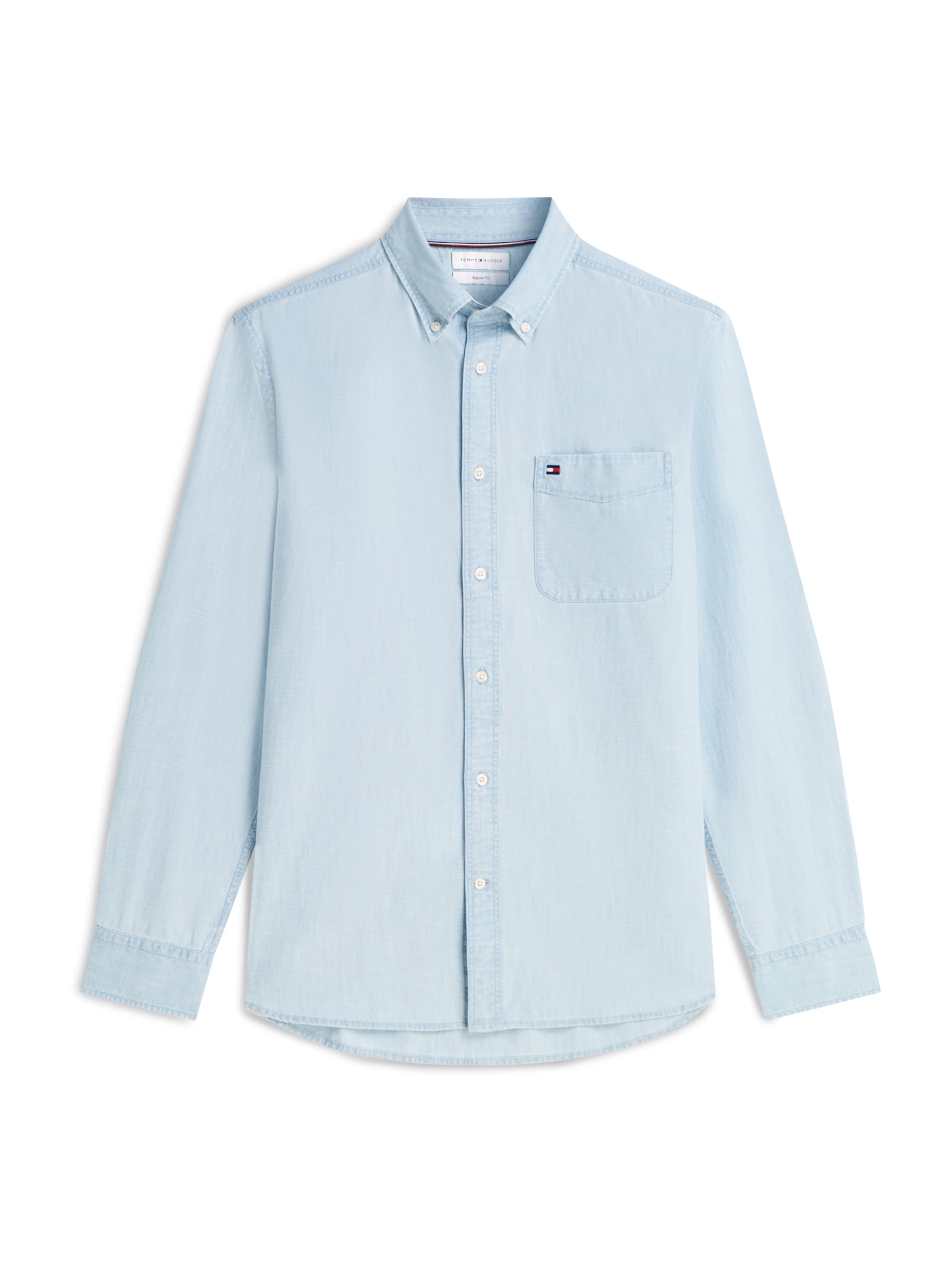 TOMMY HILFIGER Regular Fit Paita värissä sininen: etupuoli