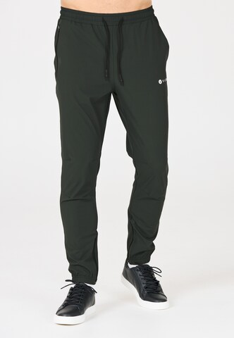 Virtus Tapered Sporthose 'Jayson' in Grau: Vorderseite