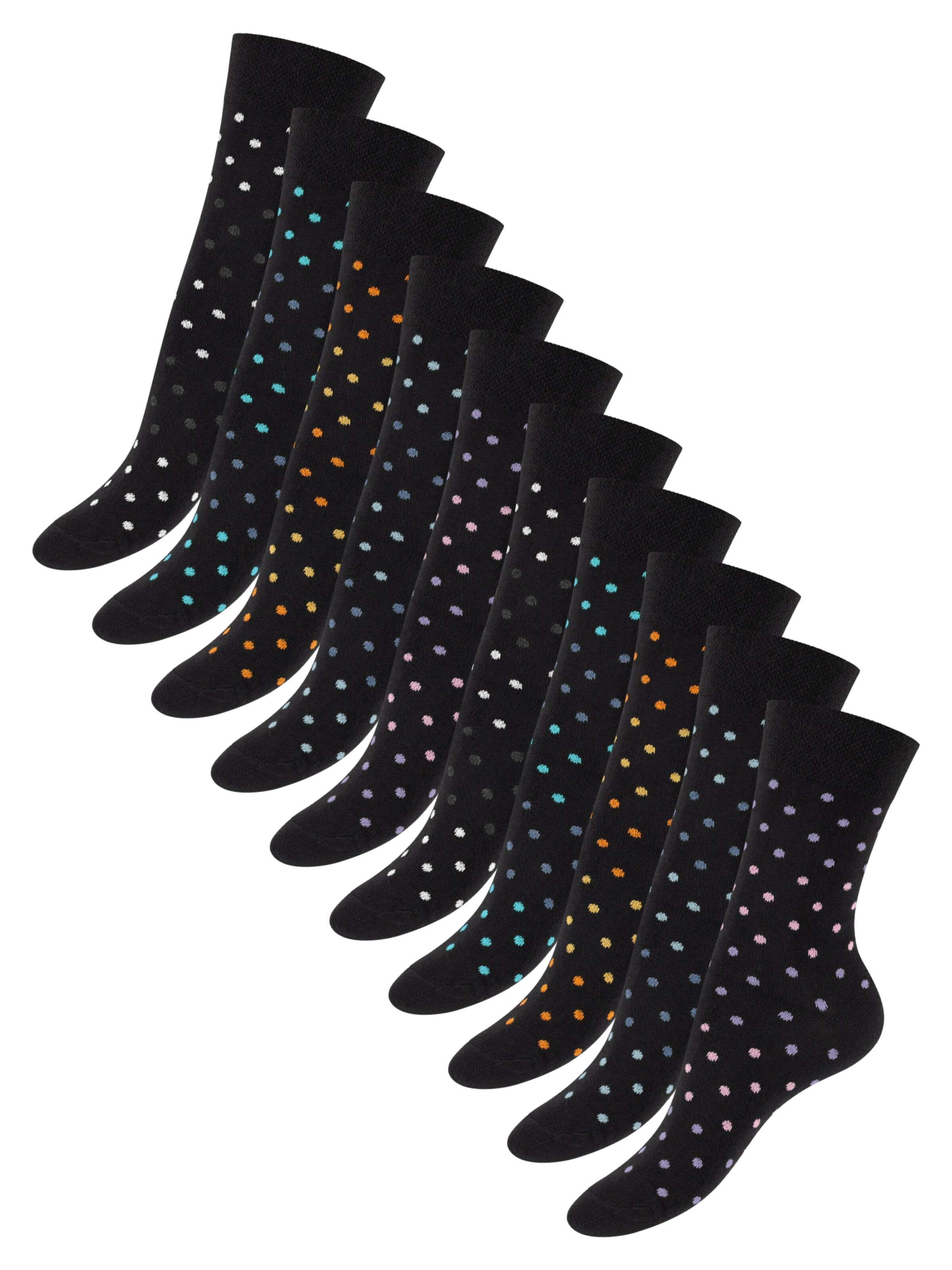 celodoro Socks 'cute socks' in Black: front