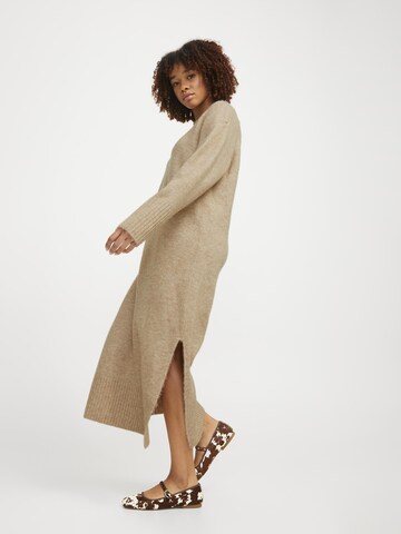 JJXX Gebreide jurk in Beige
